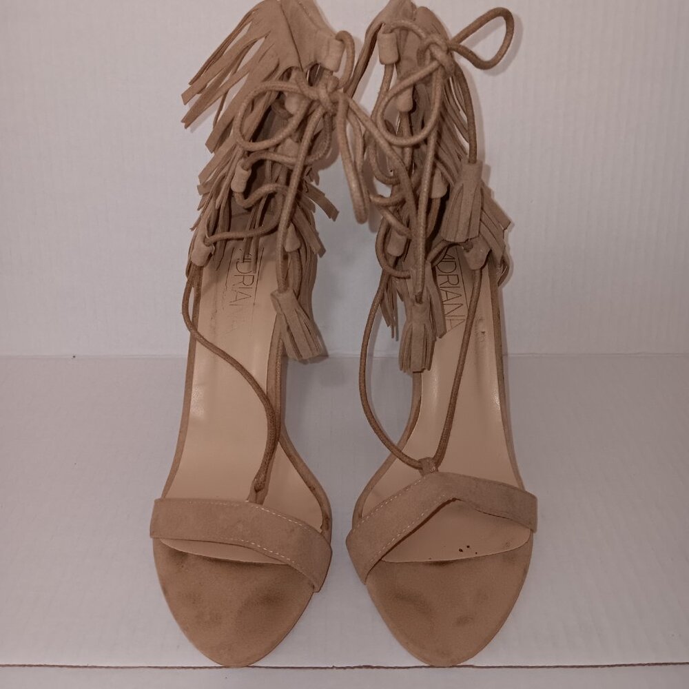 ADRIANA NEW YORK HILDA FRINGES/TASSELS HEELS - Picture 12 of 15